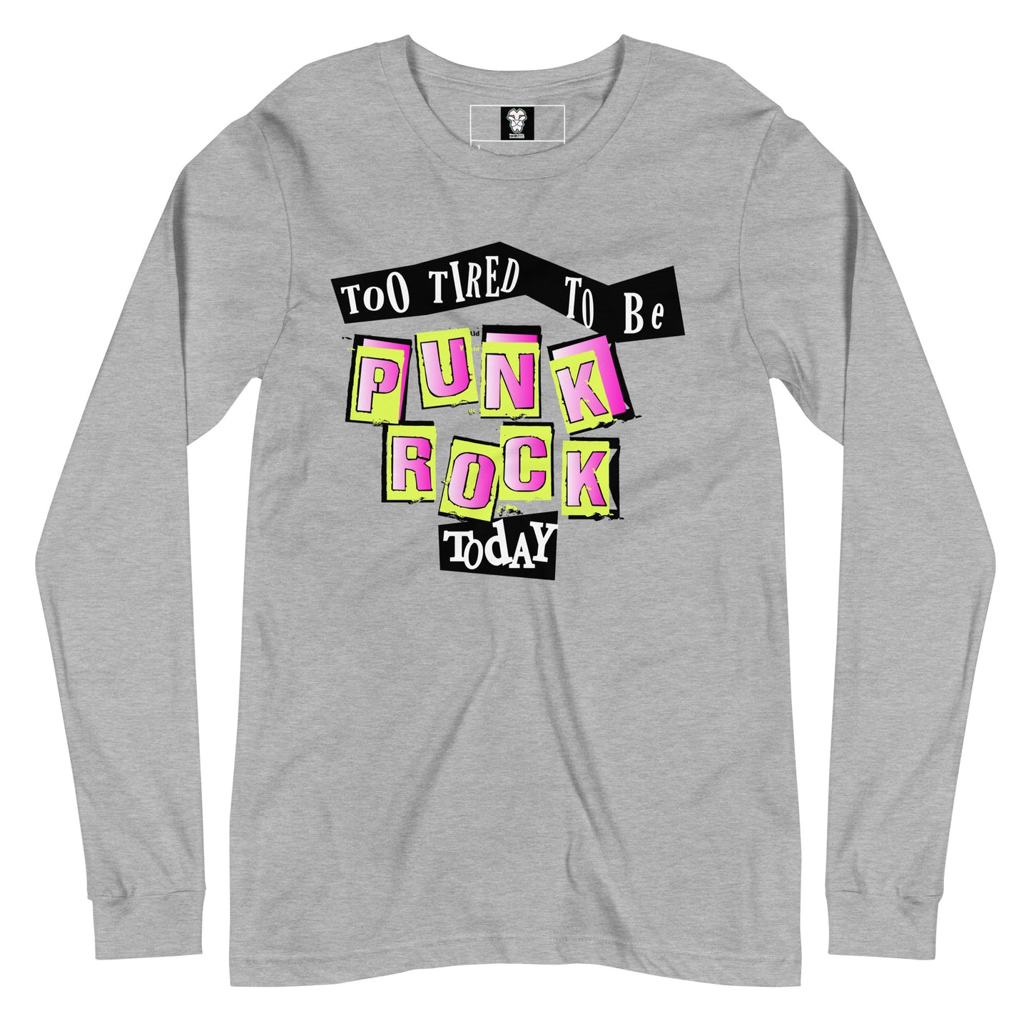 PUNK ROCK Unisex Long Sleeve Tee