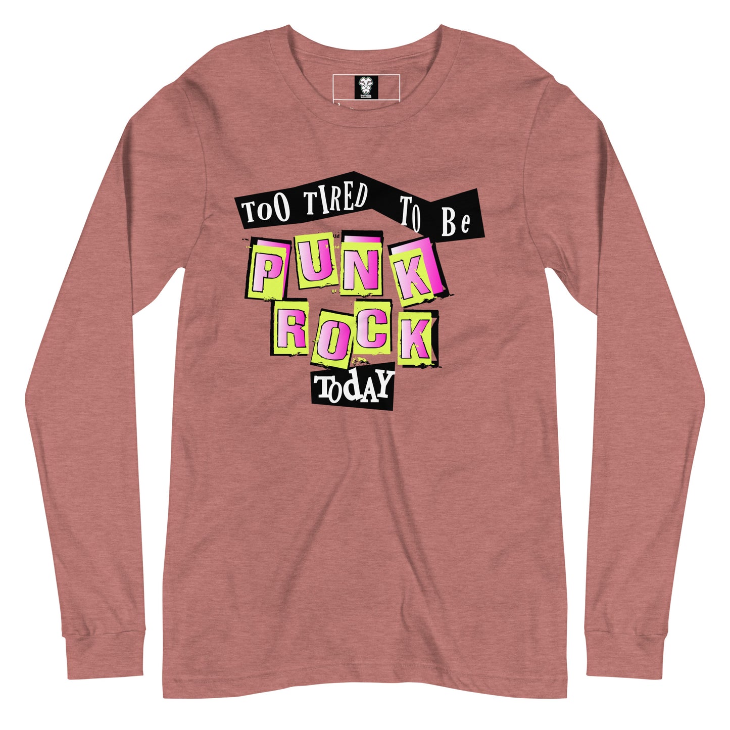 PUNK ROCK Unisex Long Sleeve Tee